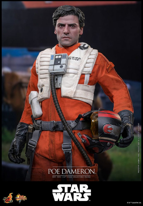 Star Wars Action Figure 1/6 Poe Dameron 30 cm 2