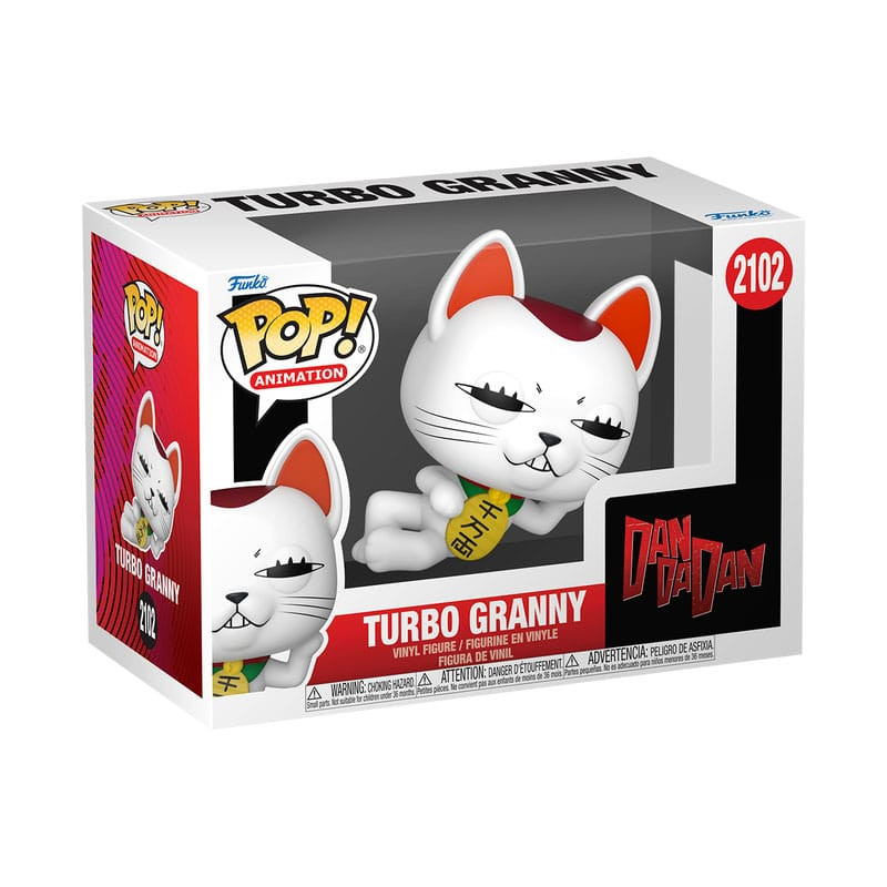 Dandadan POP! Vinyl Animation Figure TurboGrannyCat 9 cm 1