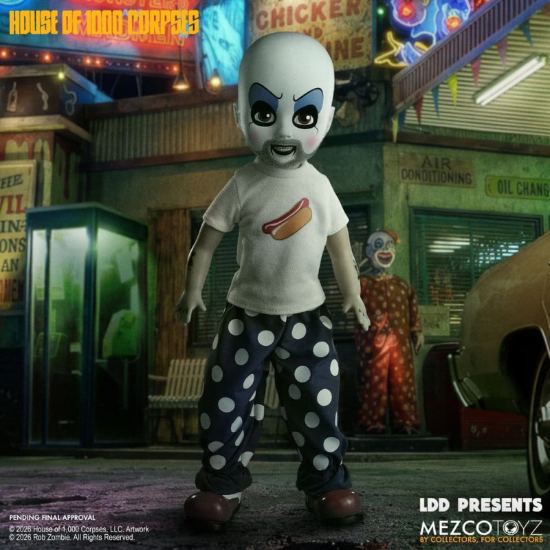 House of 1000 Corpses LDD Presents Doll Captain Spaulding 25 cm 1
