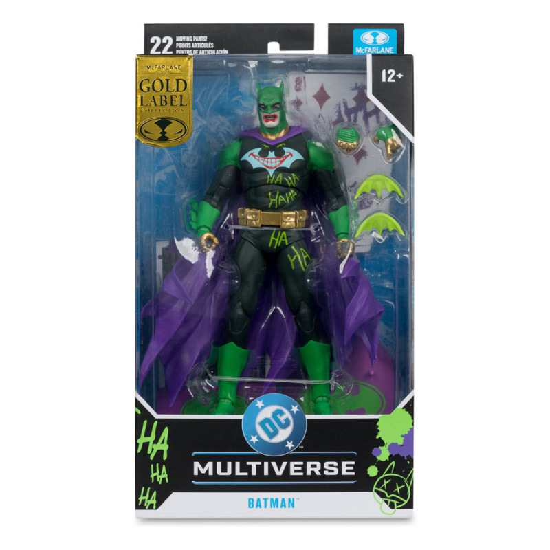 DC Multiverse Action Figure Batman (Joker War) (Jokerized) (Gold Label) 18 cm 6