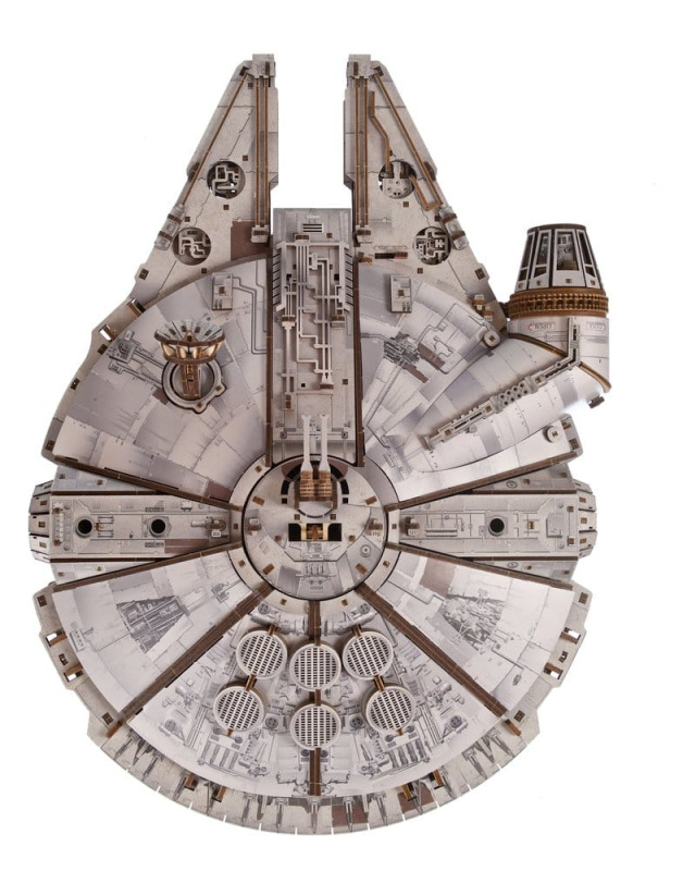 Star Wars 3D Wooden Puzzle Millennium Falcon 7
