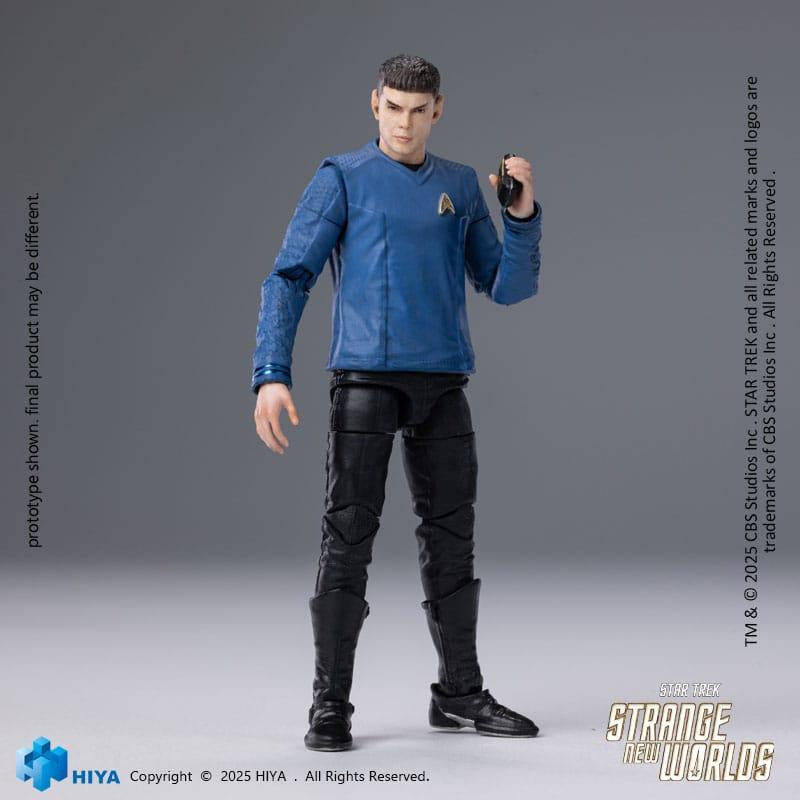 Star Trek Strange New Worlds Exquisite Mini Series Actionfigur 1/18 Spock 11 cm 4