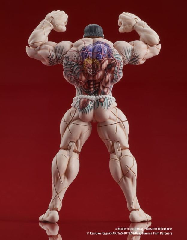 Baki Hanma Digaction Action Figure Kaoru Hanayama 7 cm 6