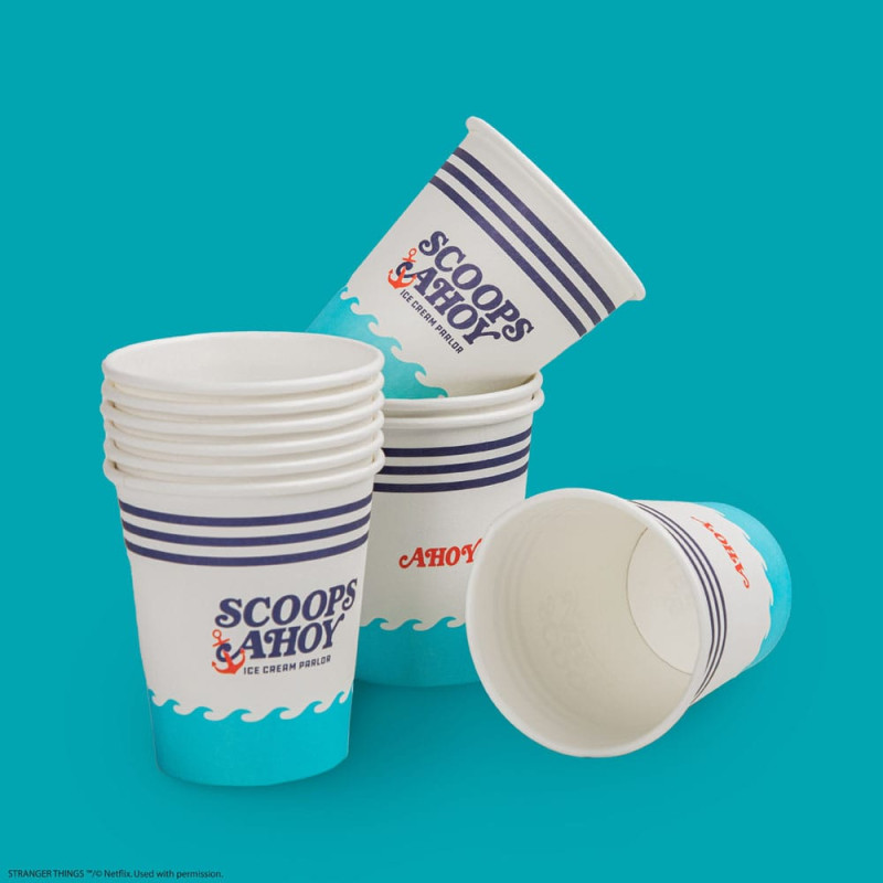 Stranger Things Set of 24 Paper Cups Scoops Ahoy 1