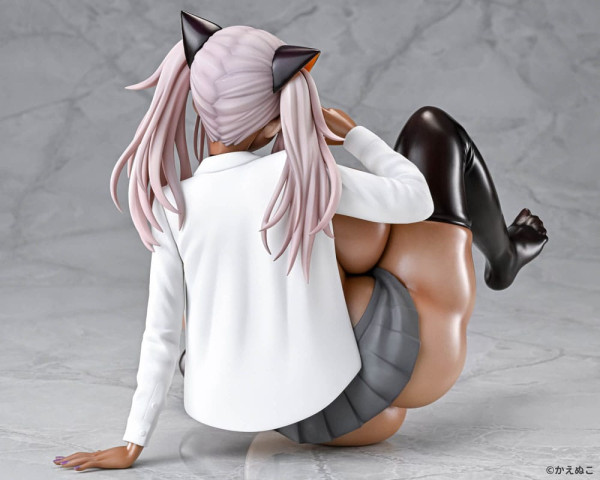 Original Character Statue 1/5 JK Miya-chan Black Gal Ver. 15 cm 9