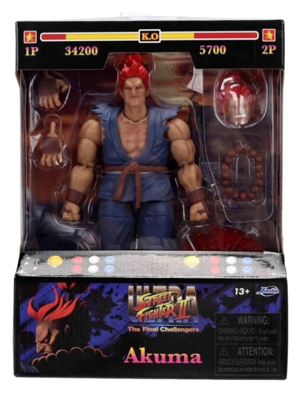 Street Fighter II Action Figure Akuma 15 cm 1