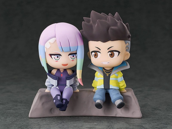 Cyberpunk: Edgerunners Qset+ PVC Figures 2-Pack David & Lucy 8 cm 1