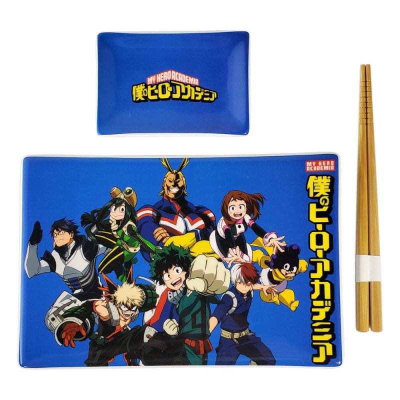 My Hero Academia Ceramic Sushi Set with Chopsticks Classe 1-A 1