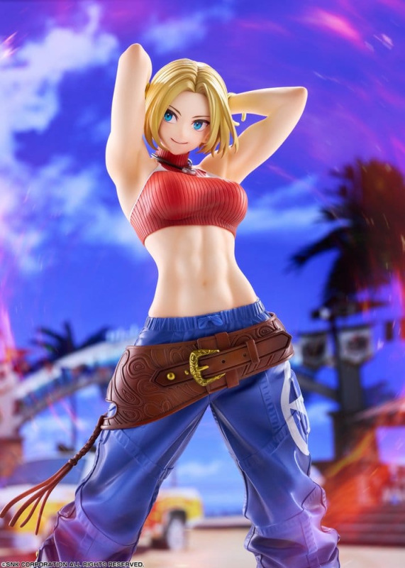 Fighting Girls Collection The King of Fighters XV PVC Figure 1/7 Blue Mary 26 cm 3