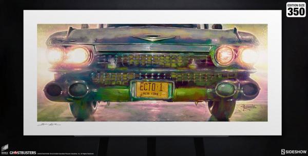 Ghostbusters: Ecto-1 - Art Print 46 x 61 cm - unframed - Sideshow