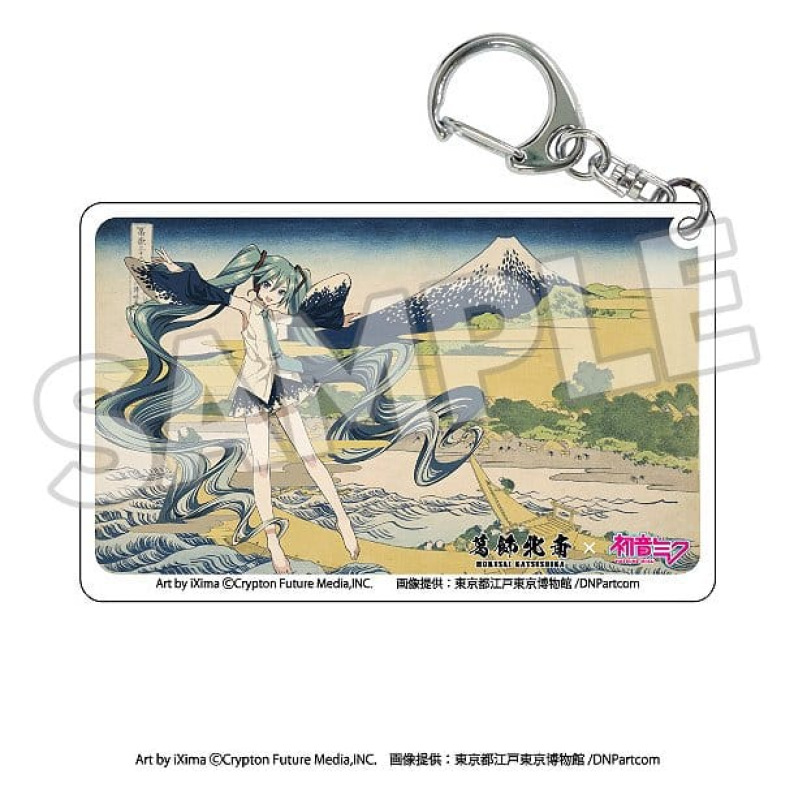 Katsushika Hokusai x Hatsune Miku Acrylic Keychains Blind Box Assortment (8) 5