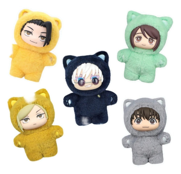 Jujutsu Kaisen Cat Paradise Party Series Blind Box 14 cm Display (6)