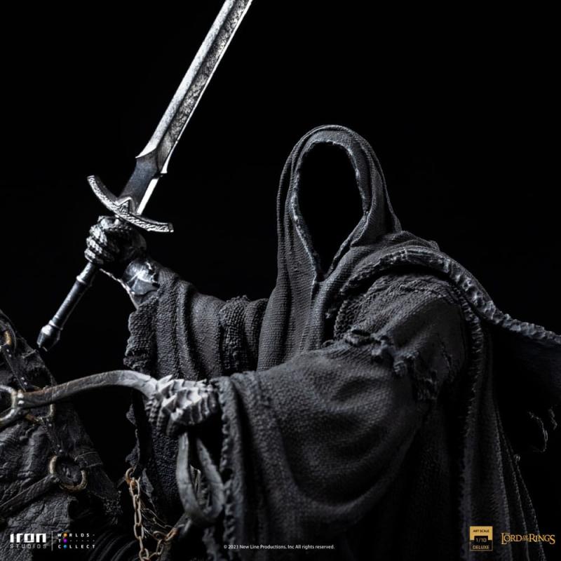 Lord Of The Rings Deluxe Art Scale Statue 1/10 Nazgul on Horse 42 cm 8