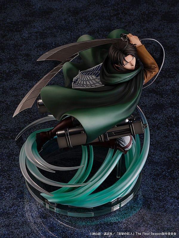 Attack on Titan PVC Statue 1/6 Humanity's Strongest Soldier Levi 23 cm