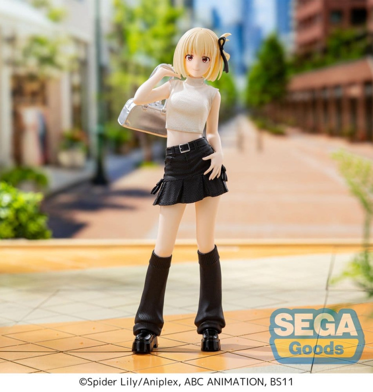 Lycoris Recoil High Premium Figure PVC Figure Chisato Nishikigi Street Snap 20 cm 1