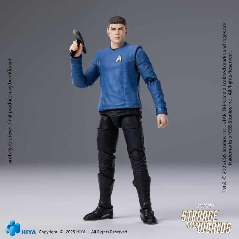 Star Trek Strange New Worlds Exquisite Mini Series Actionfigur 1/18 Spock 11 cm 2