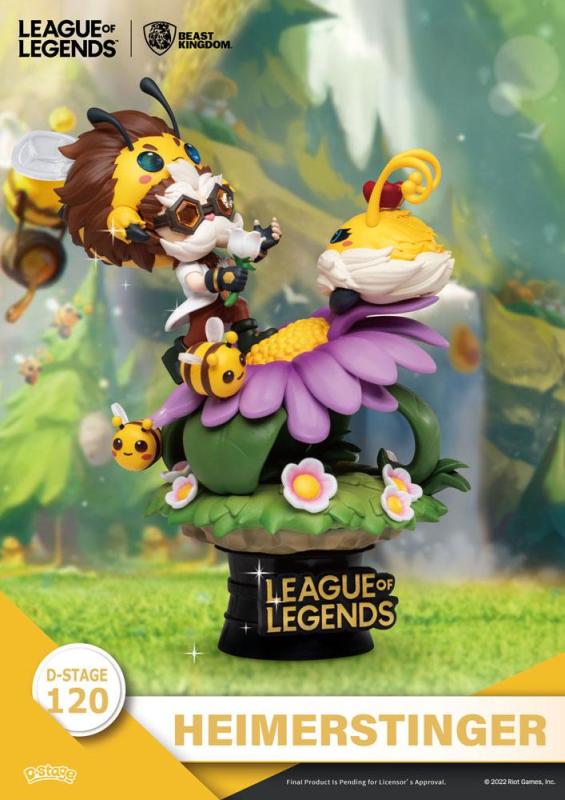 League of Legends D-Stage PVC Diorama Set Nunu & Beelump & Heimerstinger 16 cm 9