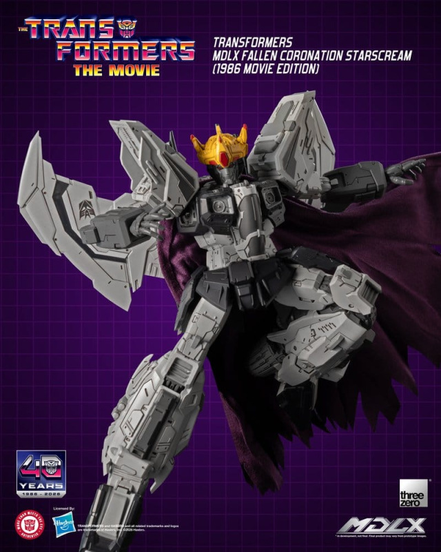 Transformers MDLX Action Figure Fallen Coronation Starscream (1986 Movie Edition) 20 cm 5
