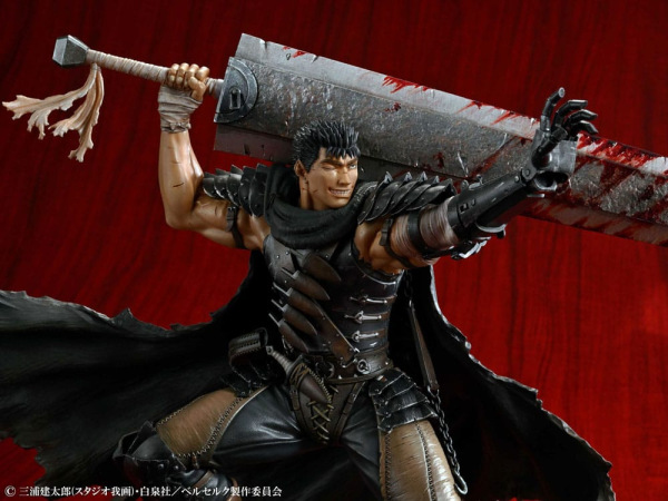 Berserk PVC Statue 1/7 Guts Black Swordsman Ver. 26 cm 12