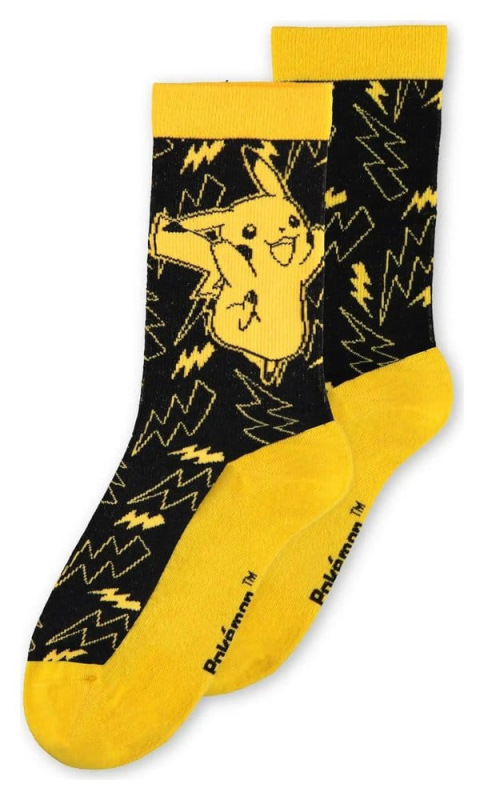Pokémon Socks 2-Pack Crew 39-42 2