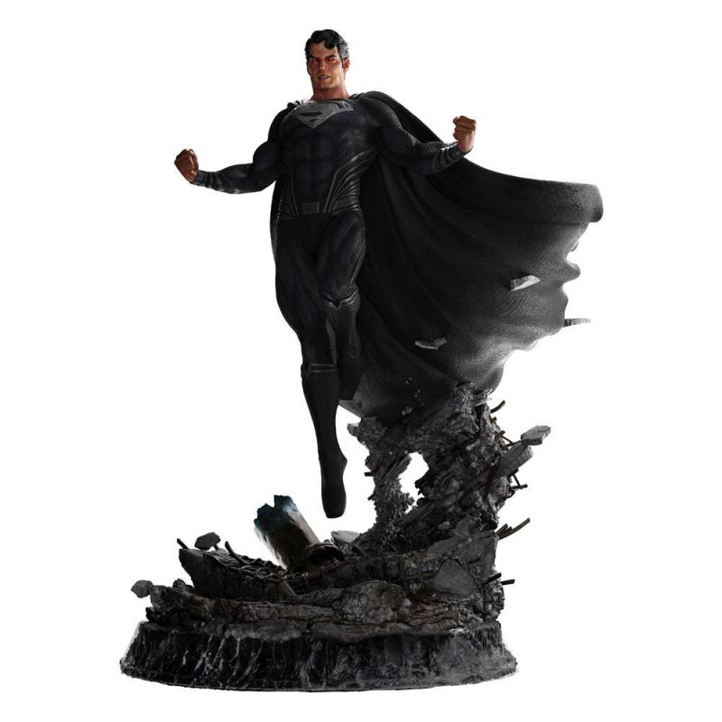 Zack Snyder's Justice League: Superman Black Suit 1/4 Statue - Weta Collectibles