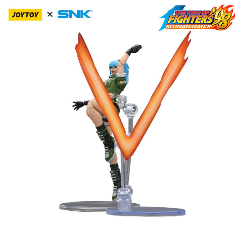 The King Of Fighters '98 Action Figure Hero Team Leona Heidern 11 cm 10