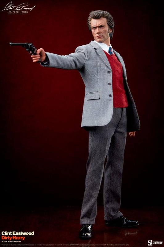 Dirty Harry Clint Eastwood Legacy Collection Action Figure 1/6 Harry Callahan 30 cm