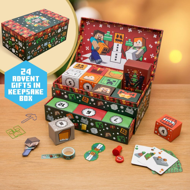 Minecraft Advent Calendar Keepsake Box Advent Calendar 1