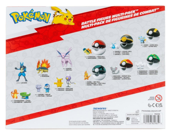 Pokémon Battle Figure 6-Pack 1