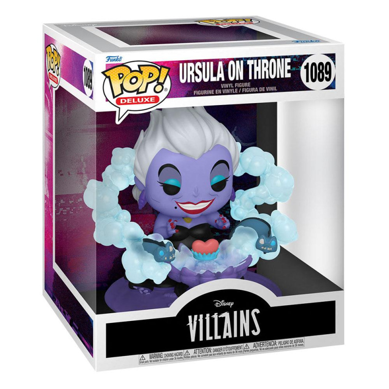 Disney POP! Deluxe Villains Vinyl Figure Ursula on Throne 9 cm 1