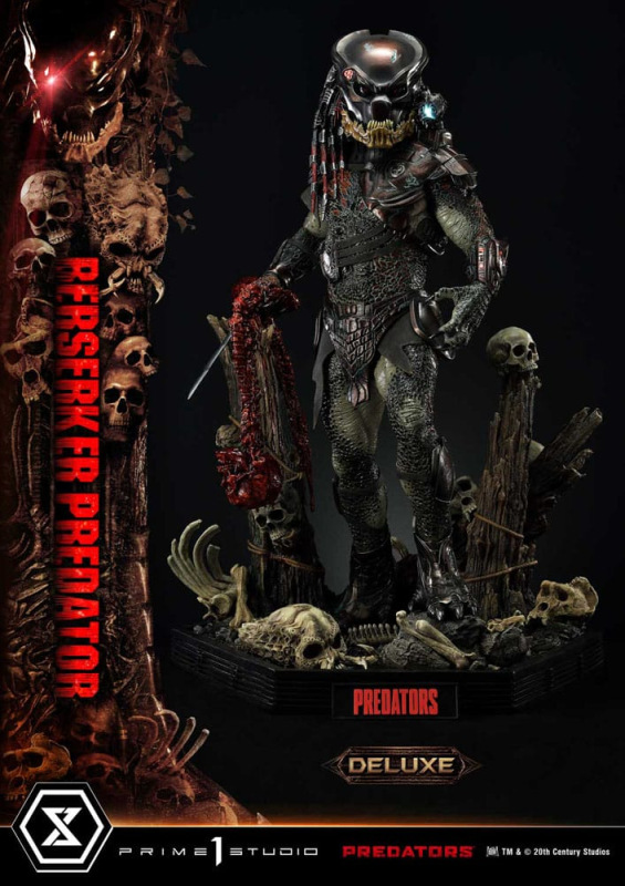 Predators Statue Berserker Predator Deluxe Bonus Version 100 cm 10