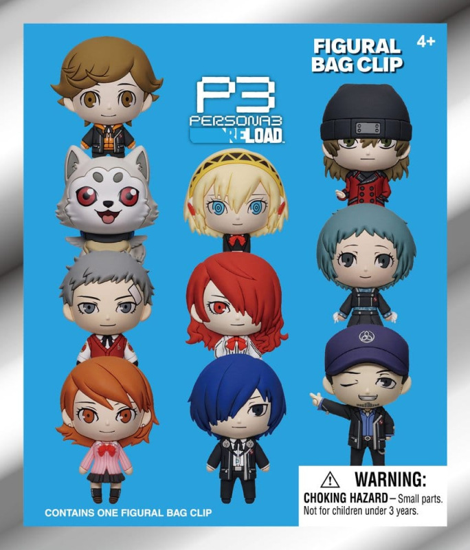 Persona 3 3D Foam Bag Clips Series 1 Display (24) 2