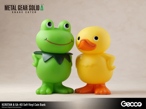 Metal Gear Solid ?: Snake Eater Soft Vinyl Bank Kerotan 21 cm 5