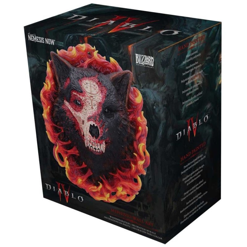 Diablo IV Wall Plaque Mephisto 30 cm 1