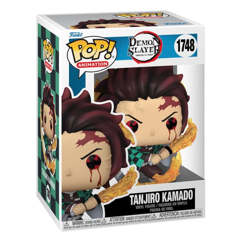 Demon Slayer: Kimetsu no Yaiba POP! Animation Vinyl Figures Tanjiro(Sun Breathing) 9 cm 2