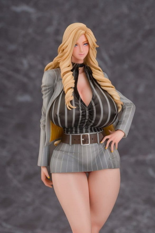Gal Ane Shachou to Harem Office PVC Figure 1/7 Nishigori Ai (Grey Suit Ver.) Wholesome Ver. 26 cm 5