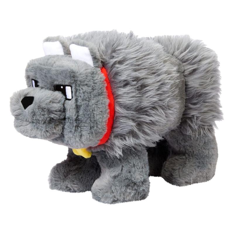 A Minecraft Movie Plush Figure Dennis the Wolf 20 cm 5