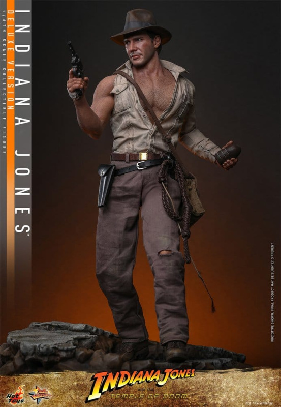 Indiana Jones Movie Masterpiece Action Figure 1/6 Indiana Jones (Deluxe Version) 30 cm 3