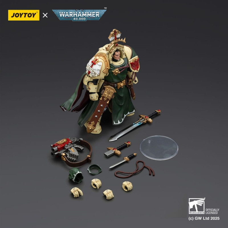 Warhammer 40,000: Dark Angels Action Figure Belial Grand Master of The Deathwing With the Sword of S 5