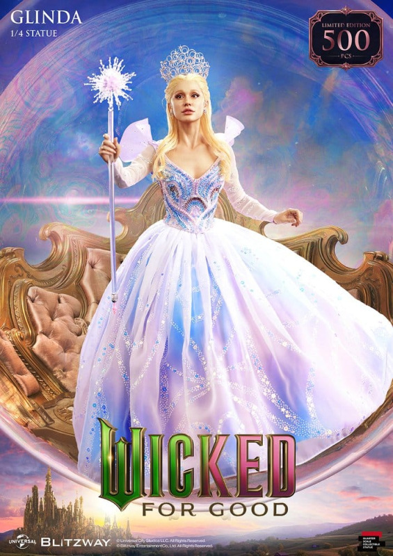 Wicked 2: For Good Superb Scale Statue 1/4 Glinda 52 cm 11