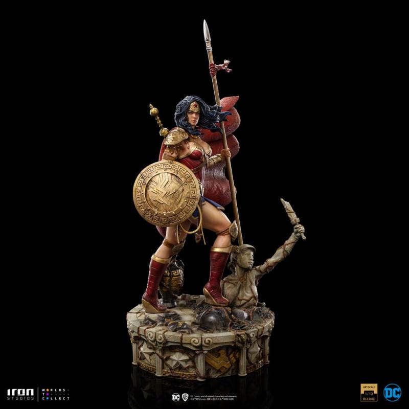 Wonder Woman Unleashed: Wonder Woman 1/10 BDS Art Scale Statue - Iron Studios