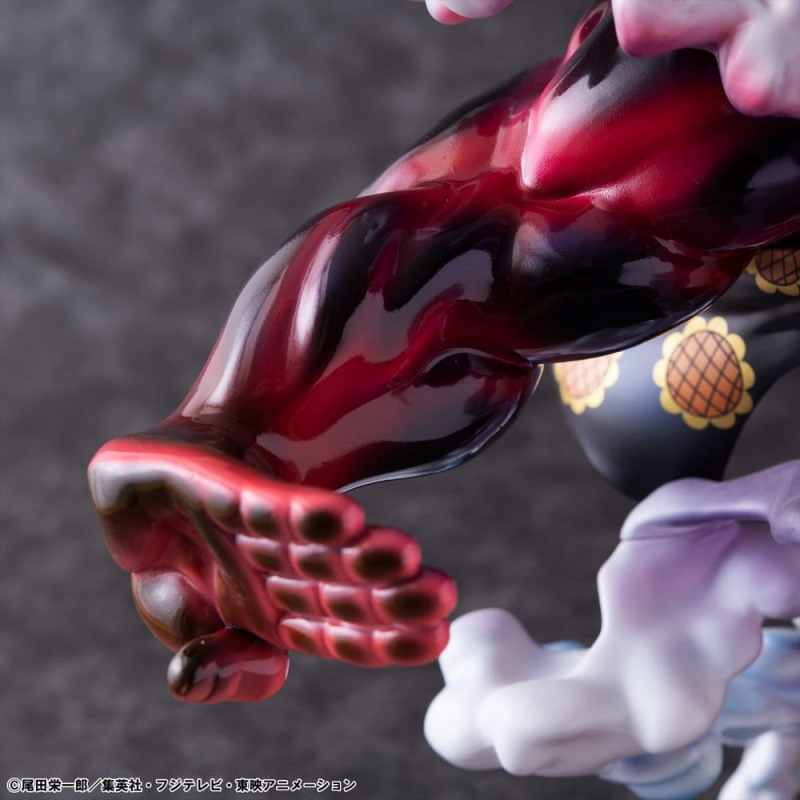 One Piece Portrait.Of.Pirates SA-Maximum PVC Figure Monkey D. Luffy Gear 4 Bounce-Man 10th Limited V 8