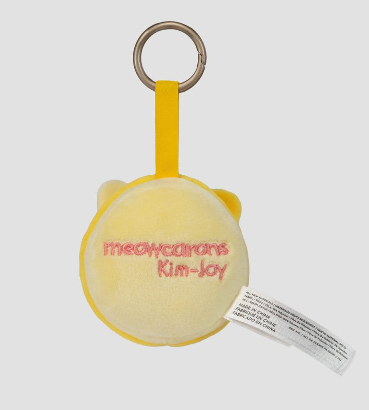 Meowcaron Plush Bag Charm Smile 7 cm 1