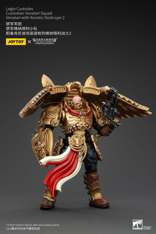 Warhammer The Horus Heresy Action Figure 1/18 Legio Custodes Custodian Venatari Squad Venatari with 1