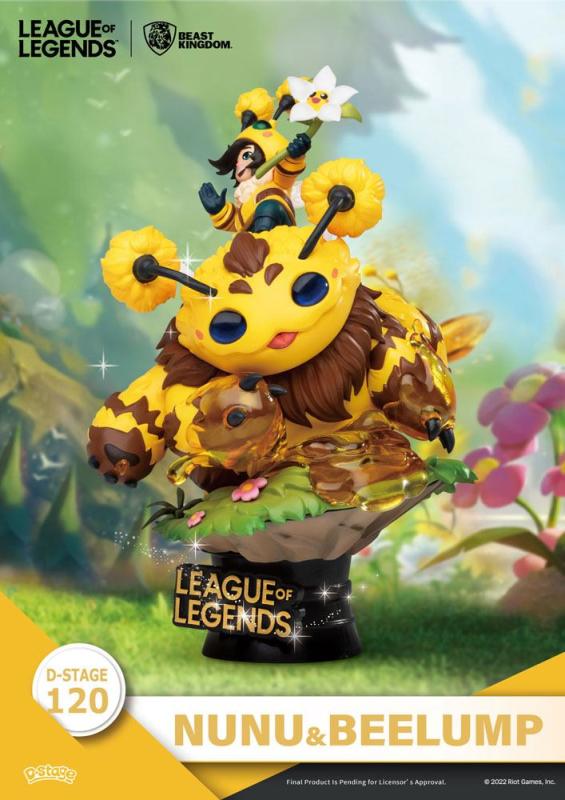 League of Legends D-Stage PVC Diorama Set Nunu & Beelump & Heimerstinger 16 cm 4