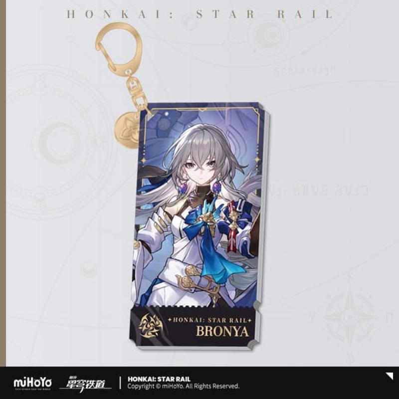 Honkai: Star Rail Character Acrylic Keychain Bronya 9 cm