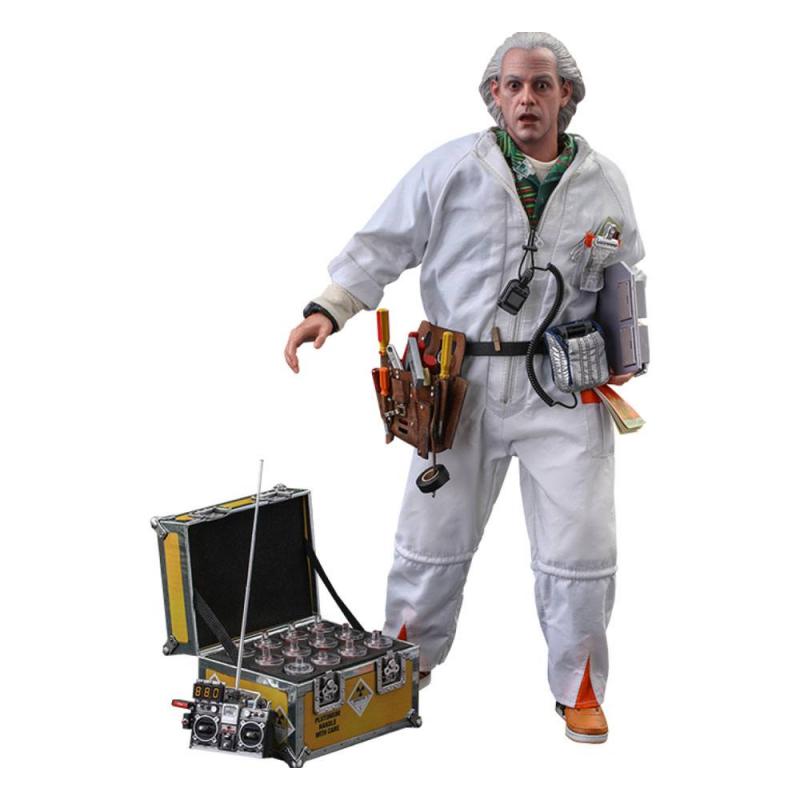 Back To The Future: Doc Brown Deluxe V. 1/6 Movie Masterpiece Action Figure - Hot Toys