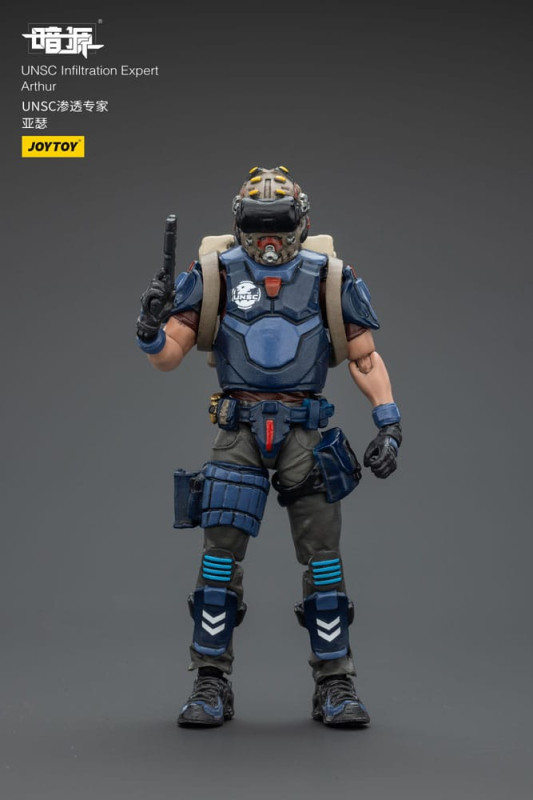 UNSC Dark Source Action Figur Infiltration Expert Arthur 7 cm 2