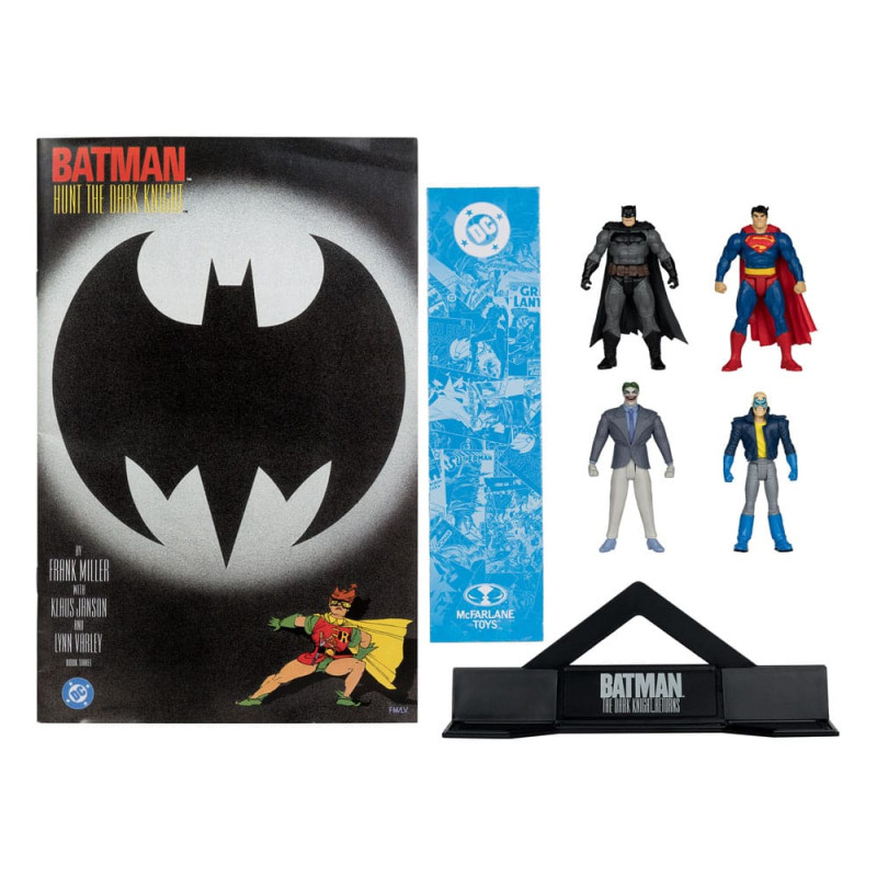 DC Direct Page Punchers Action Figure 4-Pack Batman & Son of Batman & Superman & Joker 7 cm 2