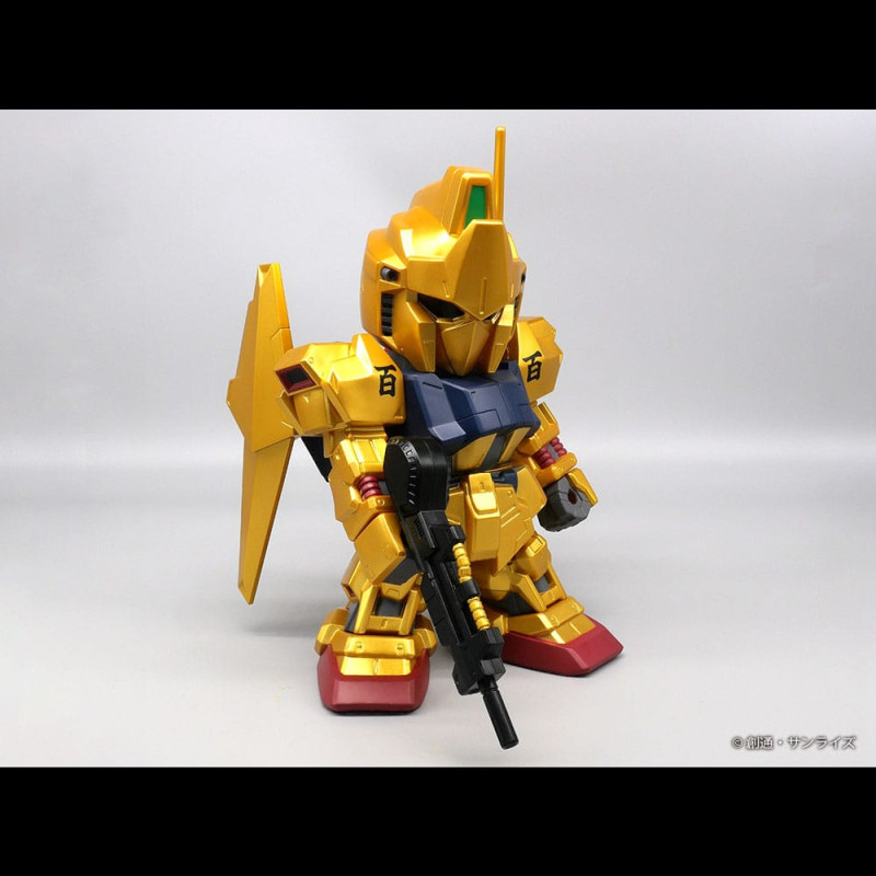 Mobile Suit Gundam Jumbo Sofbi Vinyl Figure Hyakushiki Gold Ver. 30 cm 6